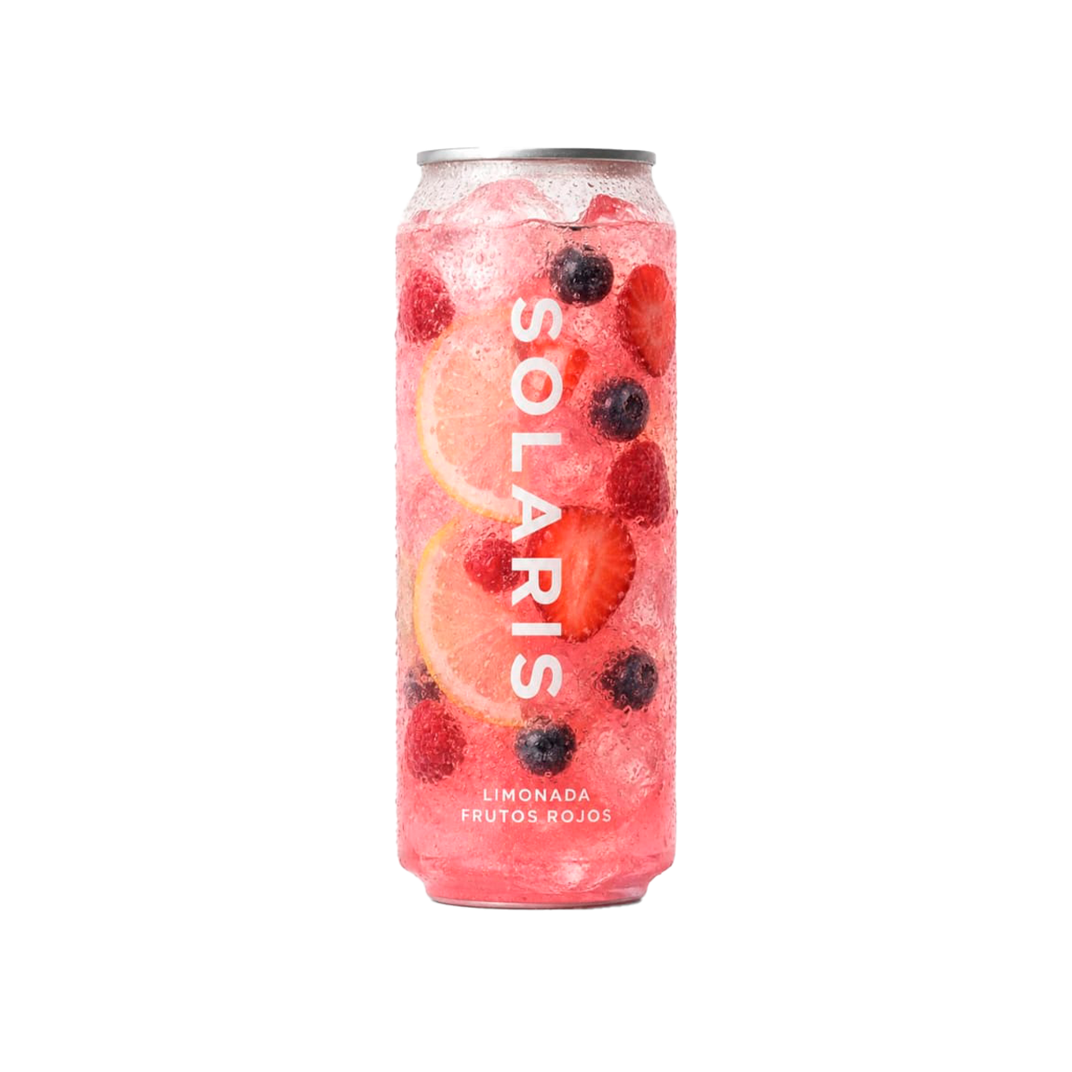 Limonada de frutos rojos